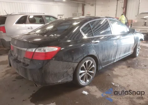 2013 Honda Accord Sport from USA, damaged, VIN 1HGCR2E57DA184650